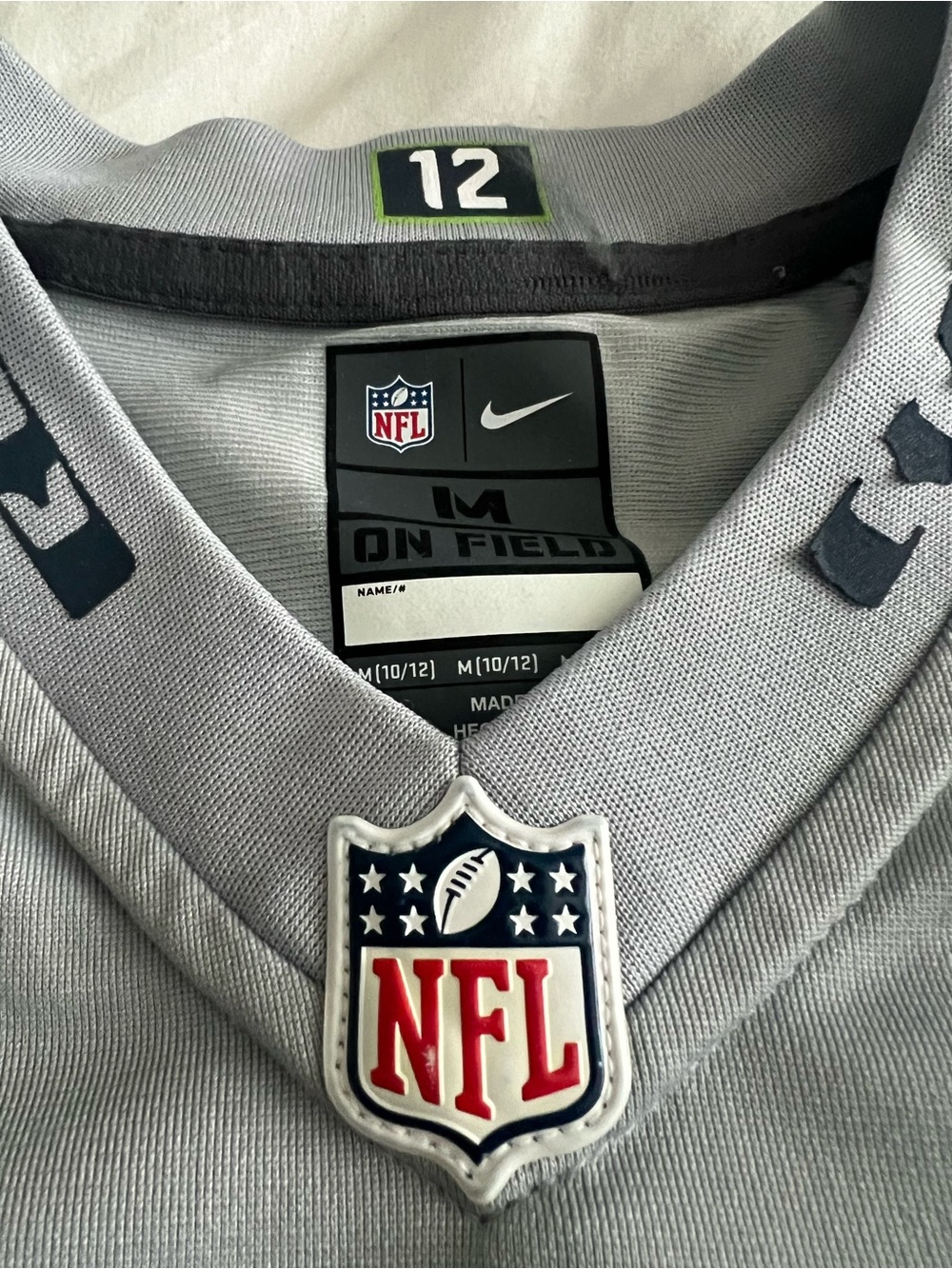Nike NFL Players Seattle Seahawks 13 Gordon Jersey (Size M 10/12) #144 Preowned - Picture 3 of 8